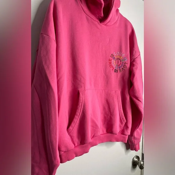 BooHoo unisex pride hoodie. Size XXL. - Picture 2 of 8